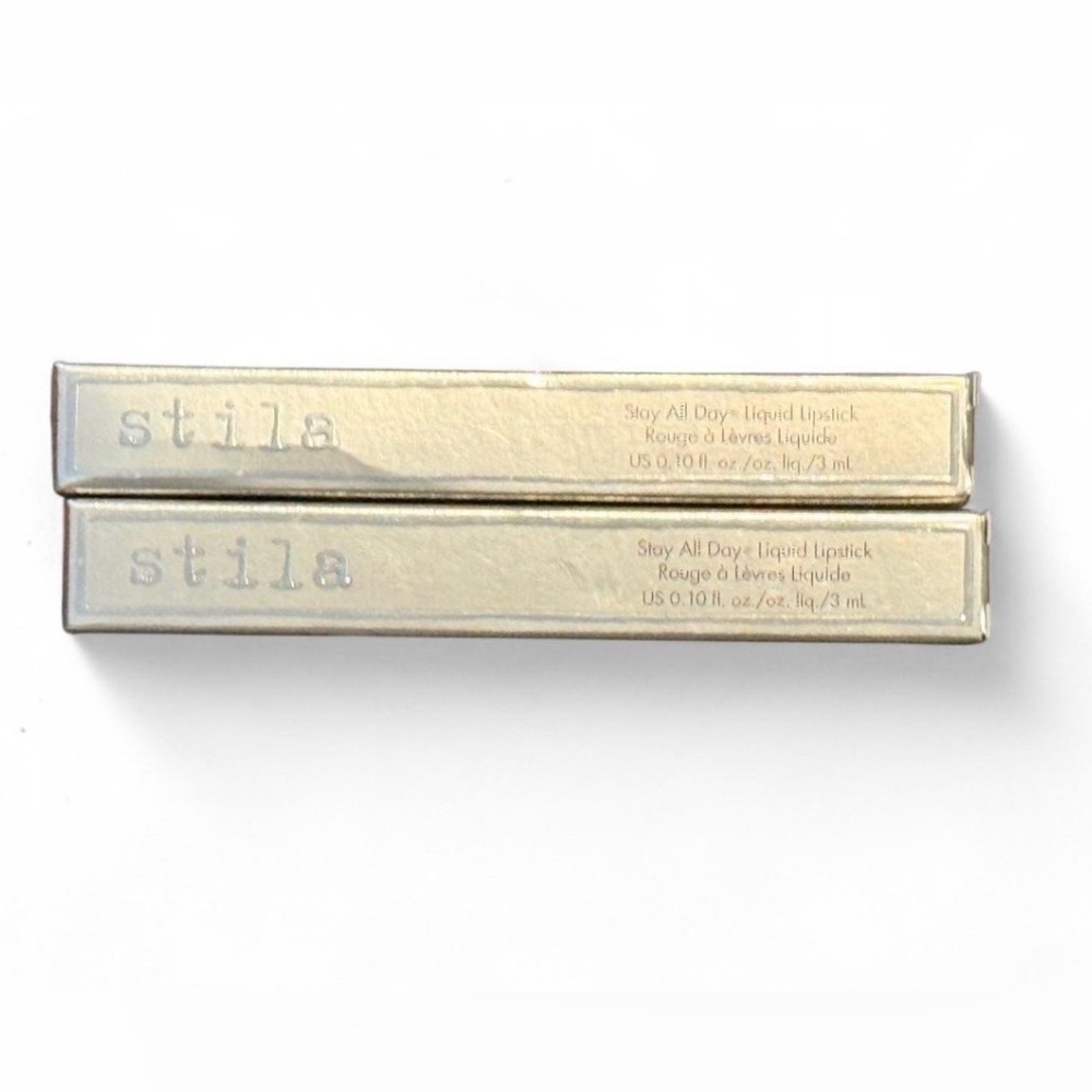 2 Stila Stay All Day Liquid Lipstick- Patina
